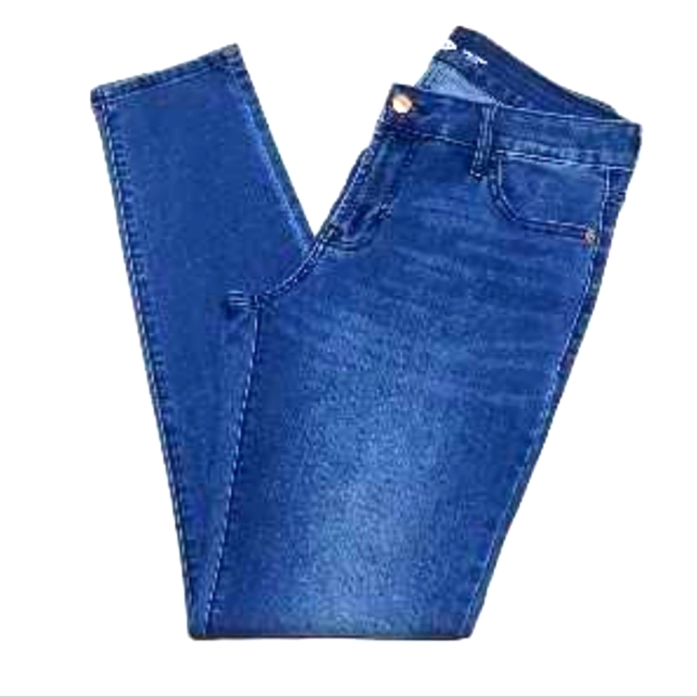 WOMEN'S (SIZE 6) OLD NAVY MID-RISE SUPER SKINNY JEAN